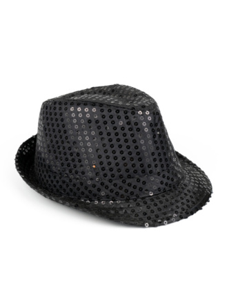 Шляпа без светодиодной подсветки черная
