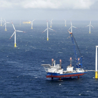 Плавающая ветряная электростанция: проект мощностью 675 МВт