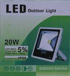 Светодиодный прожектор LED Slim 20 ватт 12/24В