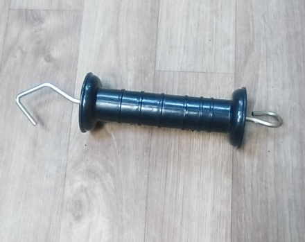 Рукоятка для ворот пружинных с изоляцией 2 штуки для электропастуха диэлектрические ручки с крюком
