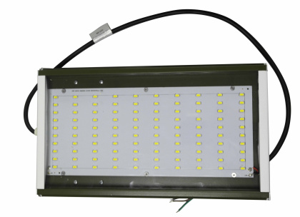LED светильник уличный с консольным креплением Exmork 12В 50 ватт зелёный