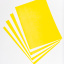 Бумага цветная желтая А4 для оригами, для принтера