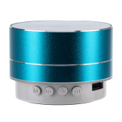 Портативная беспроводная мини колонка-FM Bluetooth/microSD/USB Синий