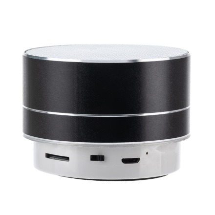 Портативная беспроводная мини колонка-FM Bluetooth/microSD/USB Черный