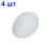 Яйцо обманка (4 штуки) куриное искусственное белое, подкладное, муляж