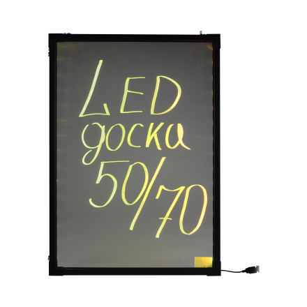 Световая LED доска Exmork 50x70 glass