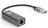 USB LAN адаптер RJ45 переходник VCOM Ethernet юсб интернет алюминиевый корпус (DU312M)