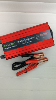  Автомобильный инвертор Exmork 1600Вт  12В МС