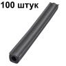 Изолятор для электропастуха 100 штук для проволоки, веревки, шнура и троса
