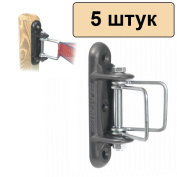 Изолятор для лент до 40 мм 5 штук угловой двусторонний