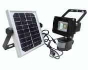  LED прожектор 30 ватт на солнечной батарее с датчиком движения  