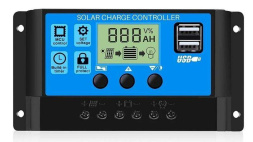 Контроллер заряда солнечной панели / батареи 50A 12/24 вольт