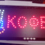 Светодиодная вывеска "Кофе" 48х25 см