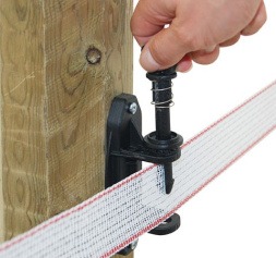 Держатель-натяжитель ленты до 40 мм 1 штука для электропастуха
