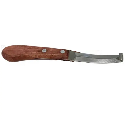 Нож из нержавеющей стали для обработки копыт КРС 1 шт
