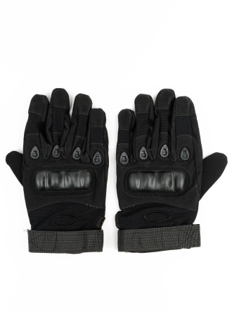 Мужские тактические перчатки черного цвета  размер XL