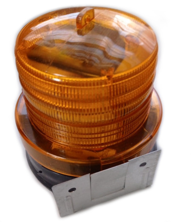 Стробоскопическая лампа для электрозабора желтая