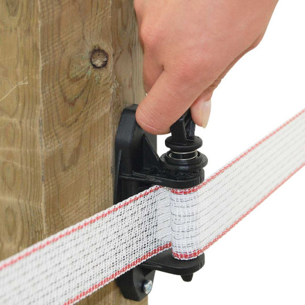 Держатель-натяжитель ленты до 40 мм 4 штуки для электропастуха