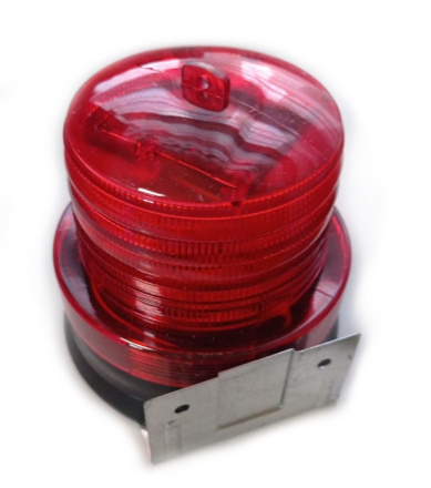 Стробоскопическая лампа для электрозабора красная