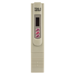 Тестер для проверки качества воды TDS-3, соломер, термометр, кондуктомер