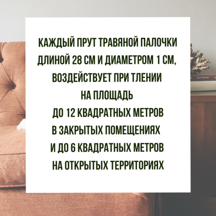 Репеллент Exmork, средство для уничтожения земляных блох, 3 палочки по 28 см