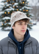 Шапка Андрея Пальто из Слово Пацана коричневая (бежевая модель 06) Шапка Андрея Пальто из Слово Пацана коричневая (бежевая модель 06)