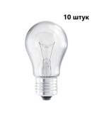 Лампы накаливания Лисма, Б, E27, 60Вт, 230В 10 штук