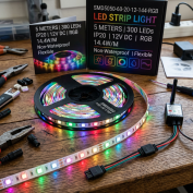 Лента светодиодная SMD5050-60-20-12-144-RGB 5м
