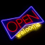 Неоновая вывеска OPEN WELCOME 40х28 см, на прозрачной подложке