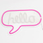 Неоновая вывеска hello 35х23 см
