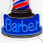 Неоновая вывеска Barber 60х27 см