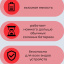 Батарейка Крона 9V (элемент питания)6F22 3 шт. 