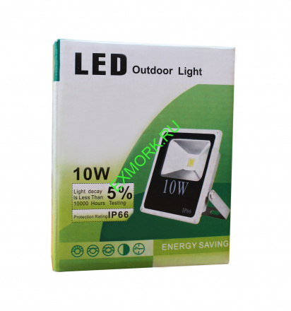Светодиодный прожектор LED Slim 10 ватт 12/24В 